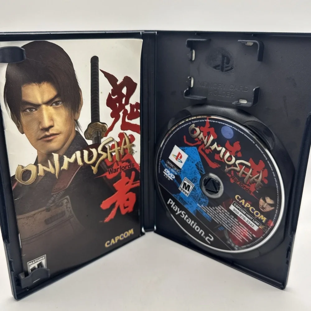 Capcom Onimusha: Warlords PS2 Action & Adventure Martial Arts Manual Included
